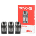 Nevoks A1 vape pods with 0.4Î© coil and 3ml capacity, shown with red packaging