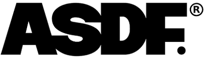 ASDF® logo in bold black letters on white background