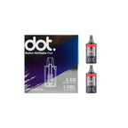dot Switch Refillable Pod 2-pack with 3.0mL capacity and 0.6Î© mesh coil, ideal for vape devices