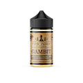 Five Pawns Gambit 60ml vape juice with apple vanilla caramel spice crumb flavor, 0mg nicotine