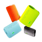 ncig cube vape devices in orange, lime, blue, and black with green indicator lights