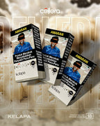 Cellera Kelapa vape pods with 2ml 20mg/ml nicotine, 1000 puffs, warning label, 18+ restricted