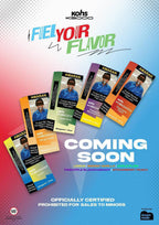 Kohs K3000 vape pods in Lemon, Mango Vanilla, Apple Plum, Pineapple Blackcurrant, Strawberry Peach flavors, coming soon