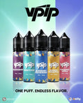 VPip vape e-liquids in assorted flavors with bold packaging and vibrant colors