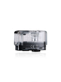 Clear vape pod with 1.0Ω coil, recommended wattage 16-18W, for premium vaping experience