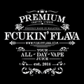 FCUKINâ€™ FLAVA premium vape juice label, crafted in Malaysia, all-day e-liquid since 2014