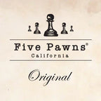 Five Pawns California Original e-liquid logo with chess pawn design
