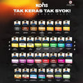 Kohs vape pods variety pack with bold flavors like coffee, mango, grape, and strawberry for adult smokers